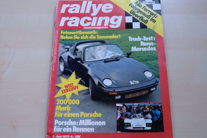 Deckblatt Rallye Racing (06/1978)